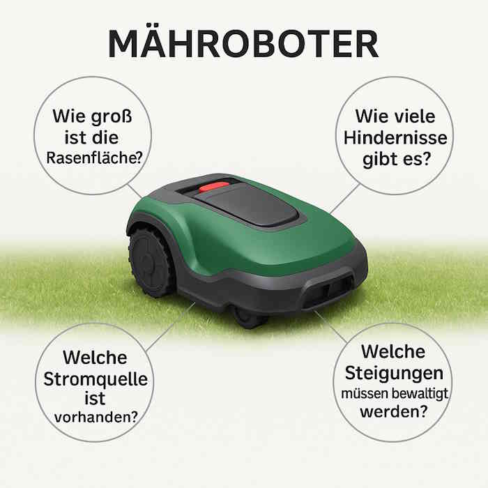 Wichtige Fragen vor dem Kauf eines Mähroboters